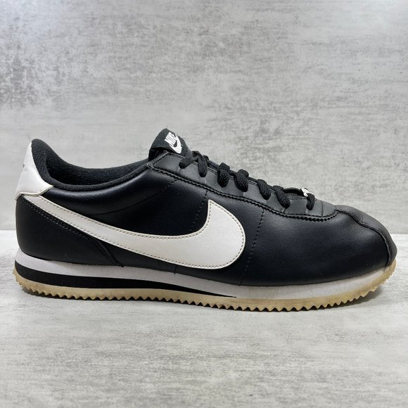 Nike Cortez Basic Leather Sneakers - Men's Size 11 - Picture 4 of 9